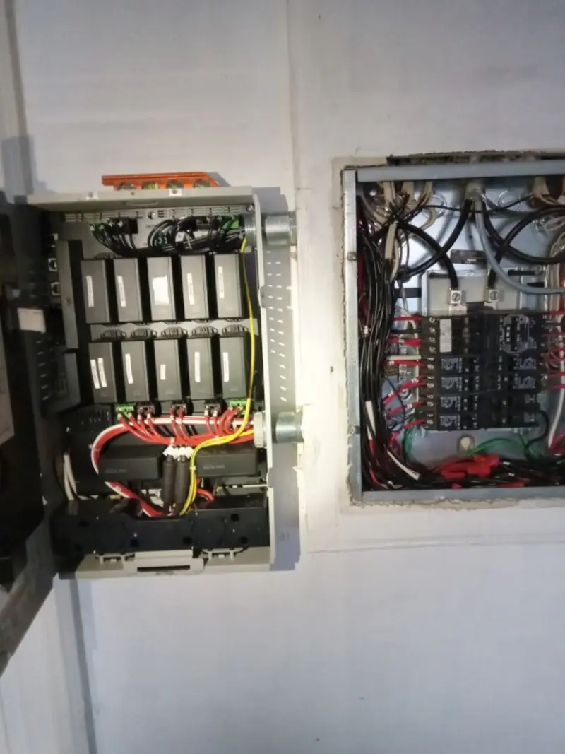 Electrical panel upgrade completed for Electrical Inspection in Oak View